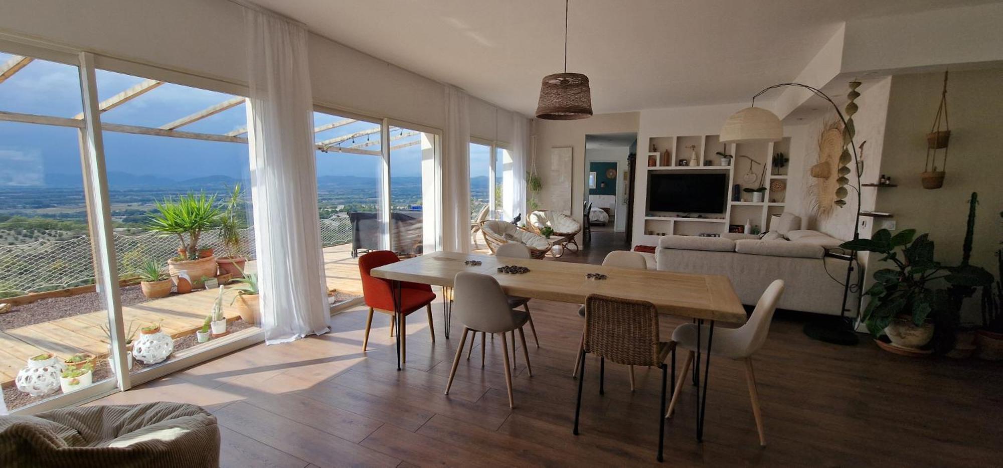 ברז'אק Reve D'Escapade Chambre Avec Vue Sublime Sur Les Cevennes Ardechoises מראה חיצוני תמונה