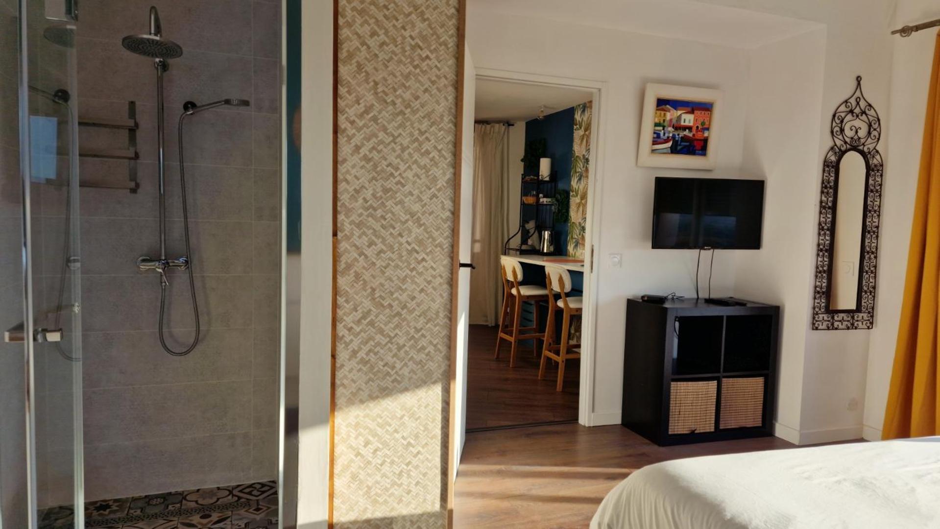 ברז'אק Reve D'Escapade Chambre Avec Vue Sublime Sur Les Cevennes Ardechoises מראה חיצוני תמונה